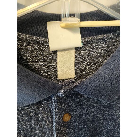 Dynasty Dallas Cowboys Blue Speckled Embroidered Logo Collared Polo Shirt - Picture 6 of 7